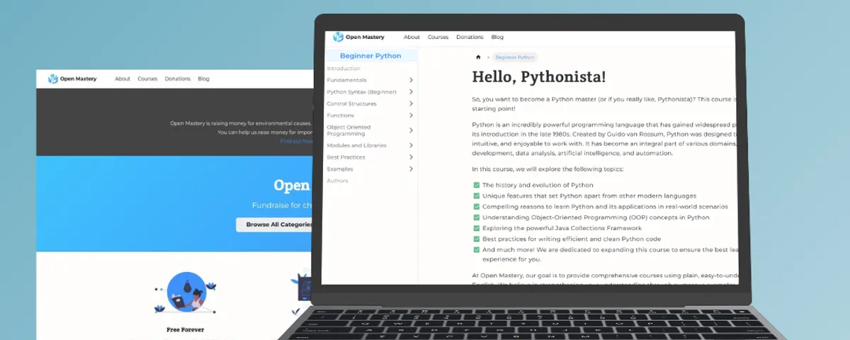 Open Mastery: Learn, Grow, and Give Back